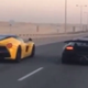 Illustration for article titled LaFerrari Races Lamborghini Sesto Elemento In, Where Else, Qatar
